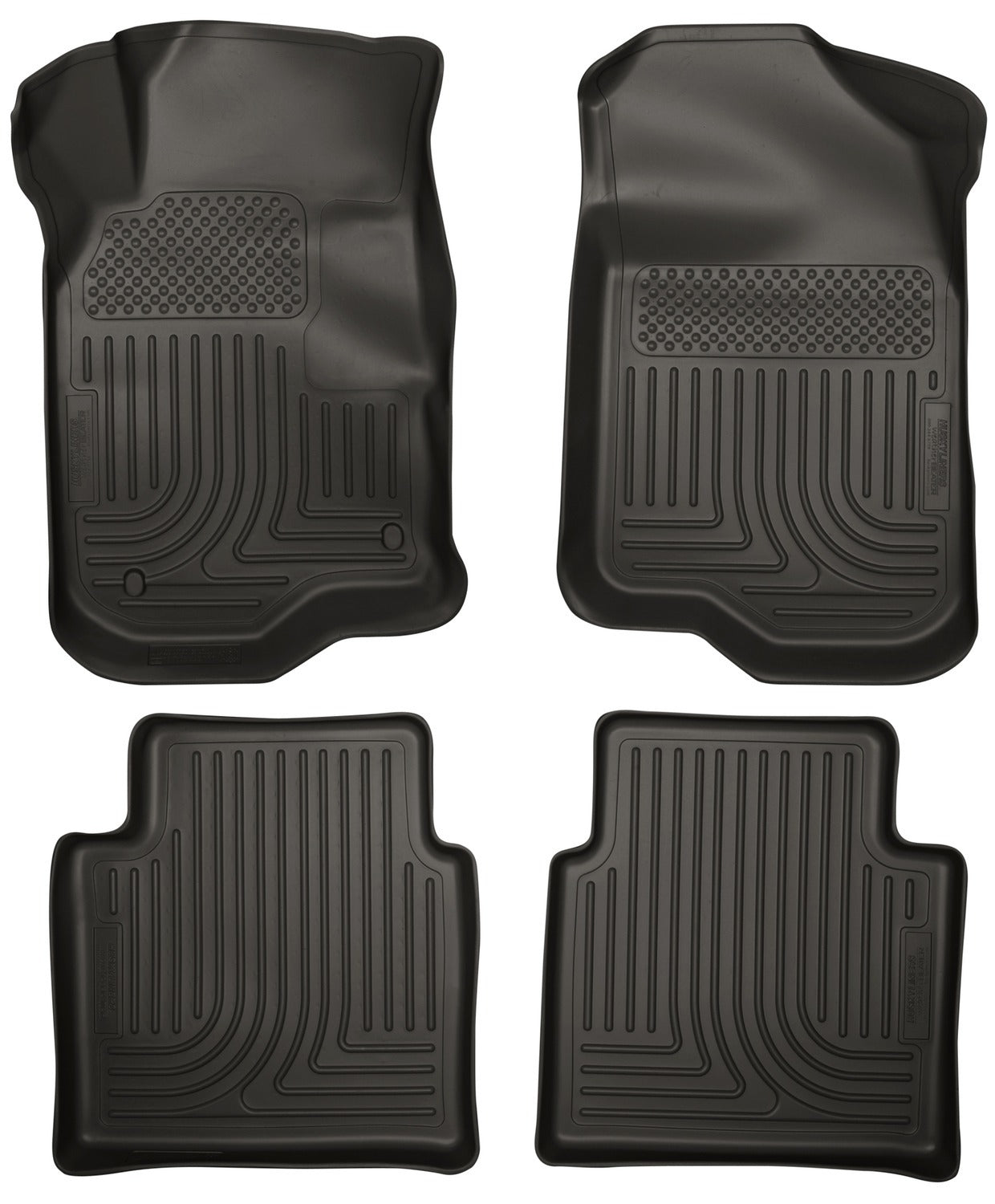 Husky Liners Weatherbeater - Front & 2nd Seat Floor Liners 98111 by Husky Liners