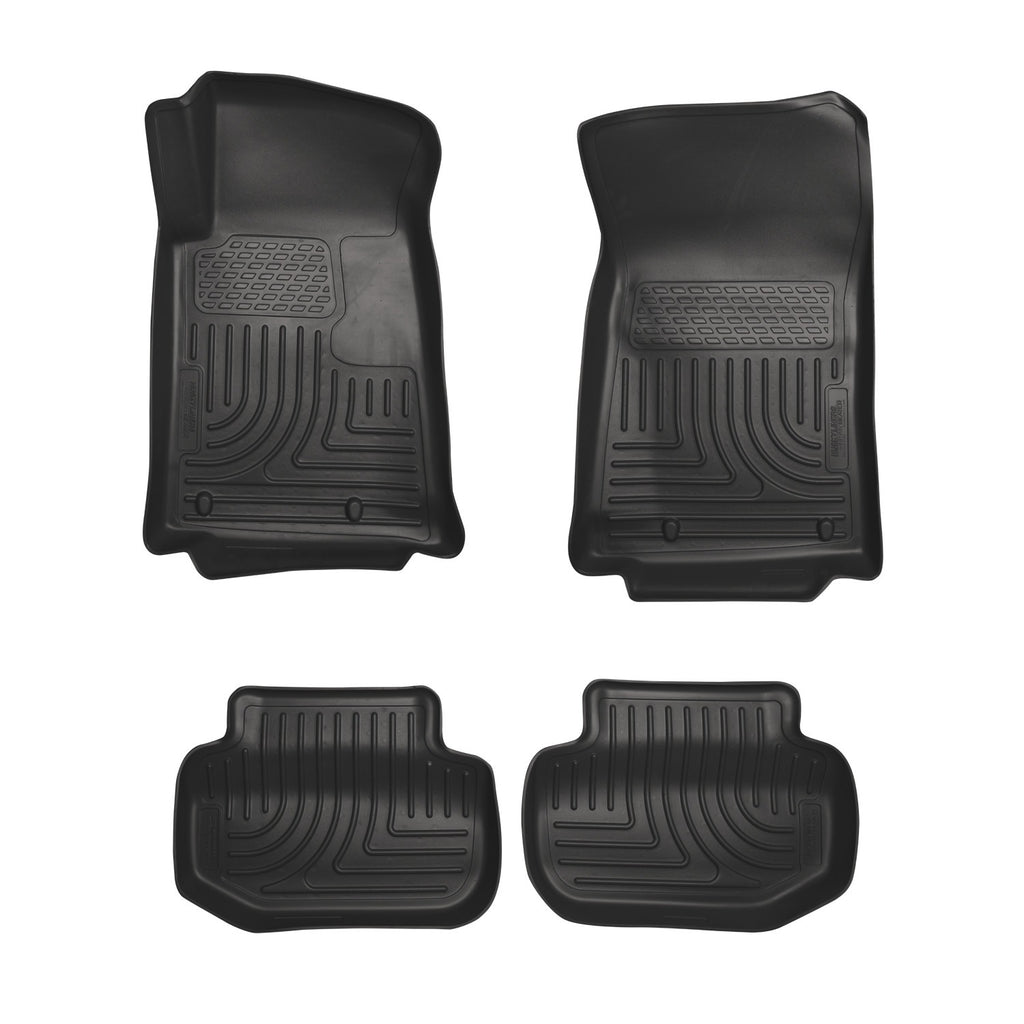 Husky Liners Weatherbeater - Front & 2nd Seat Floor Liners 98121 by Husky Liners