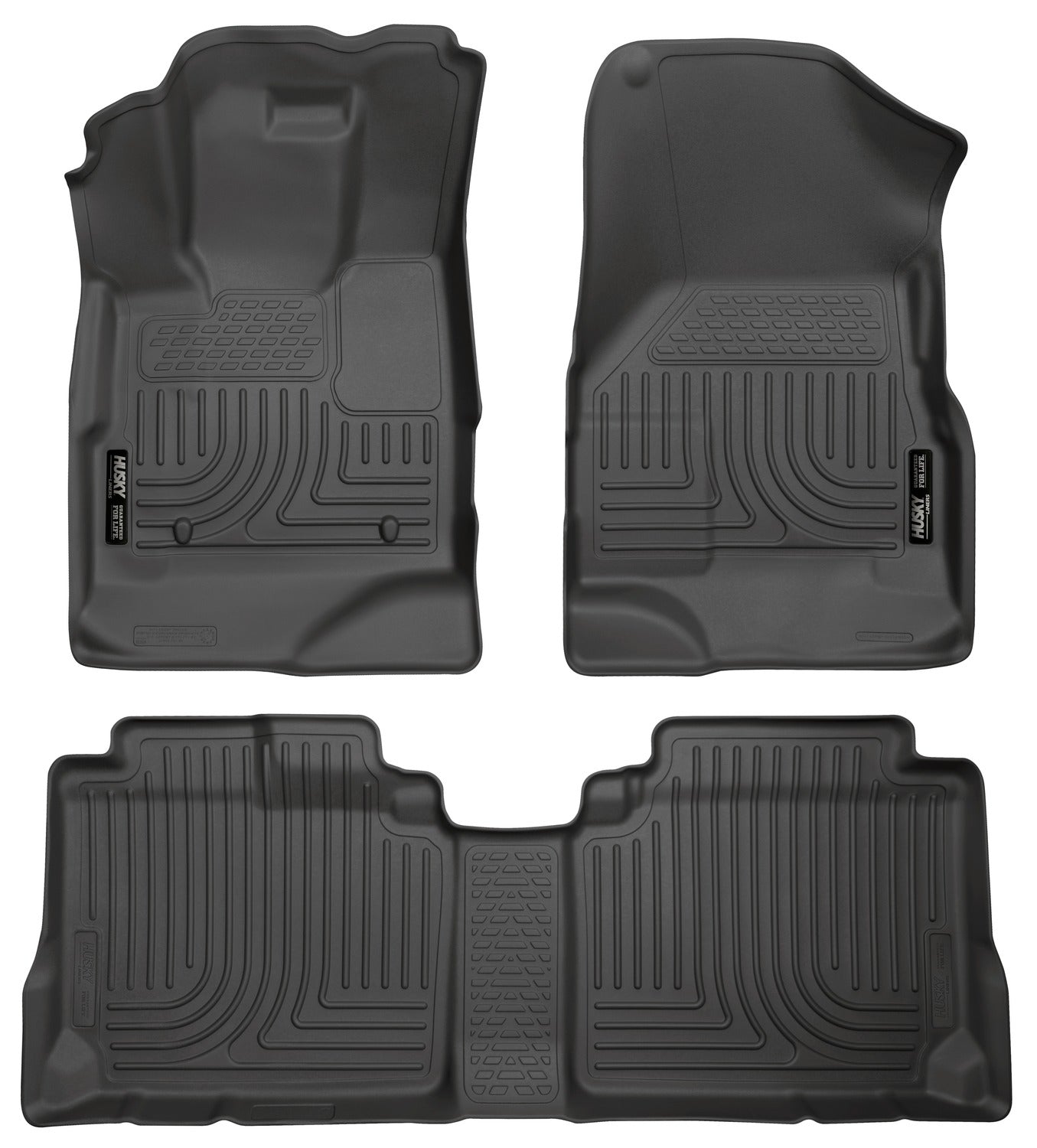 Husky Liners Weatherbeater - Front & 2nd Seat Floor Liners 98131 by Husky Liners