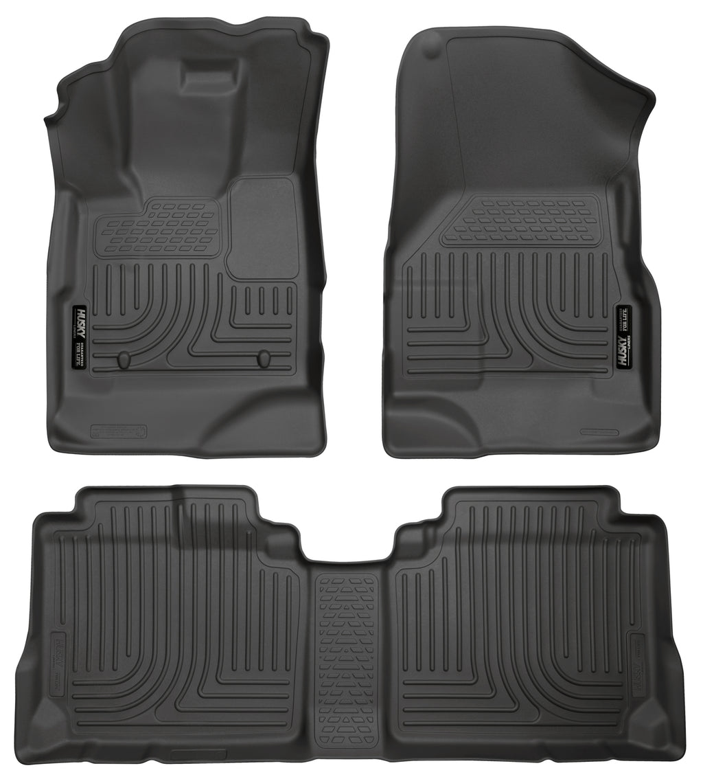 Weatherbeater - Front & 2nd Seat Floor Liners by Husky Liners