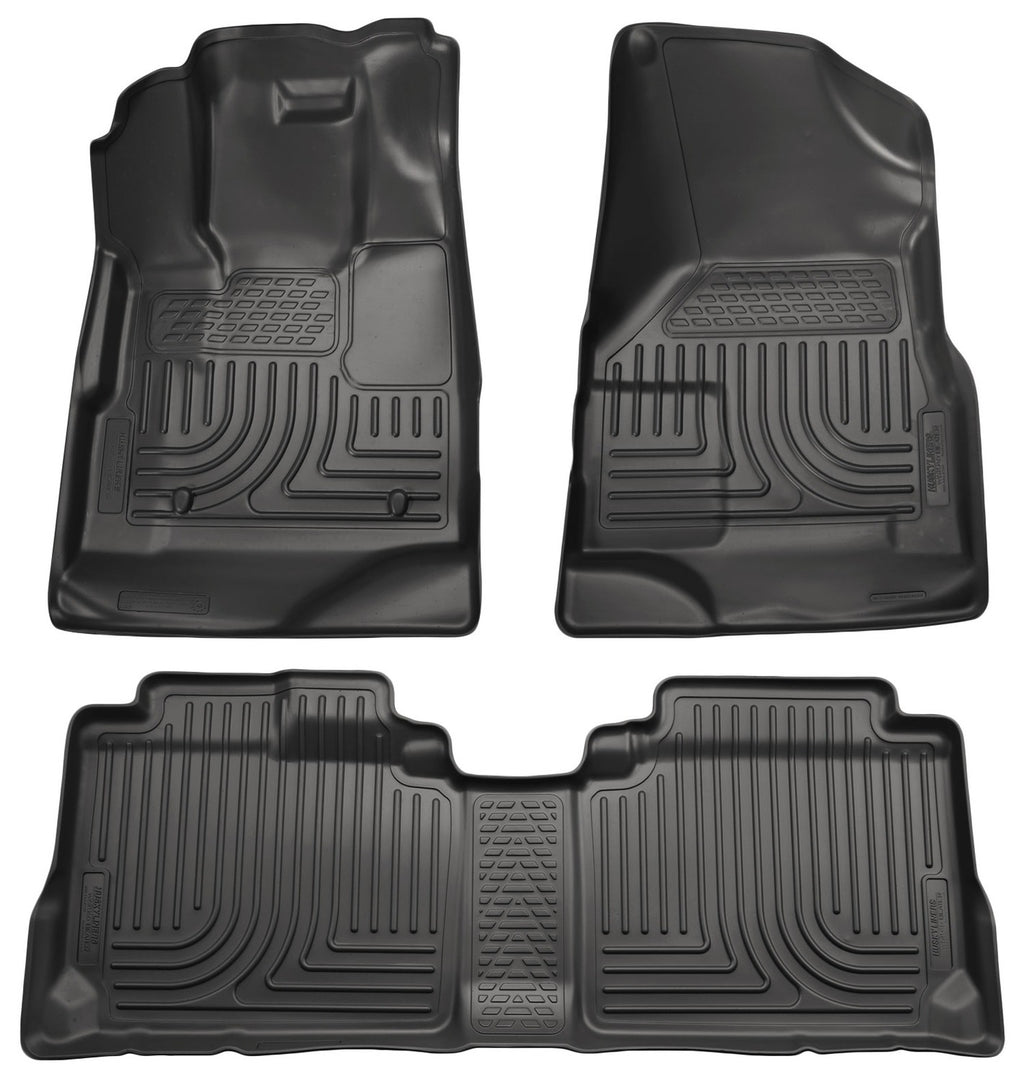 Husky Liners Weatherbeater - Front & 2nd Seat Floor Liners 98141 by Husky Liners