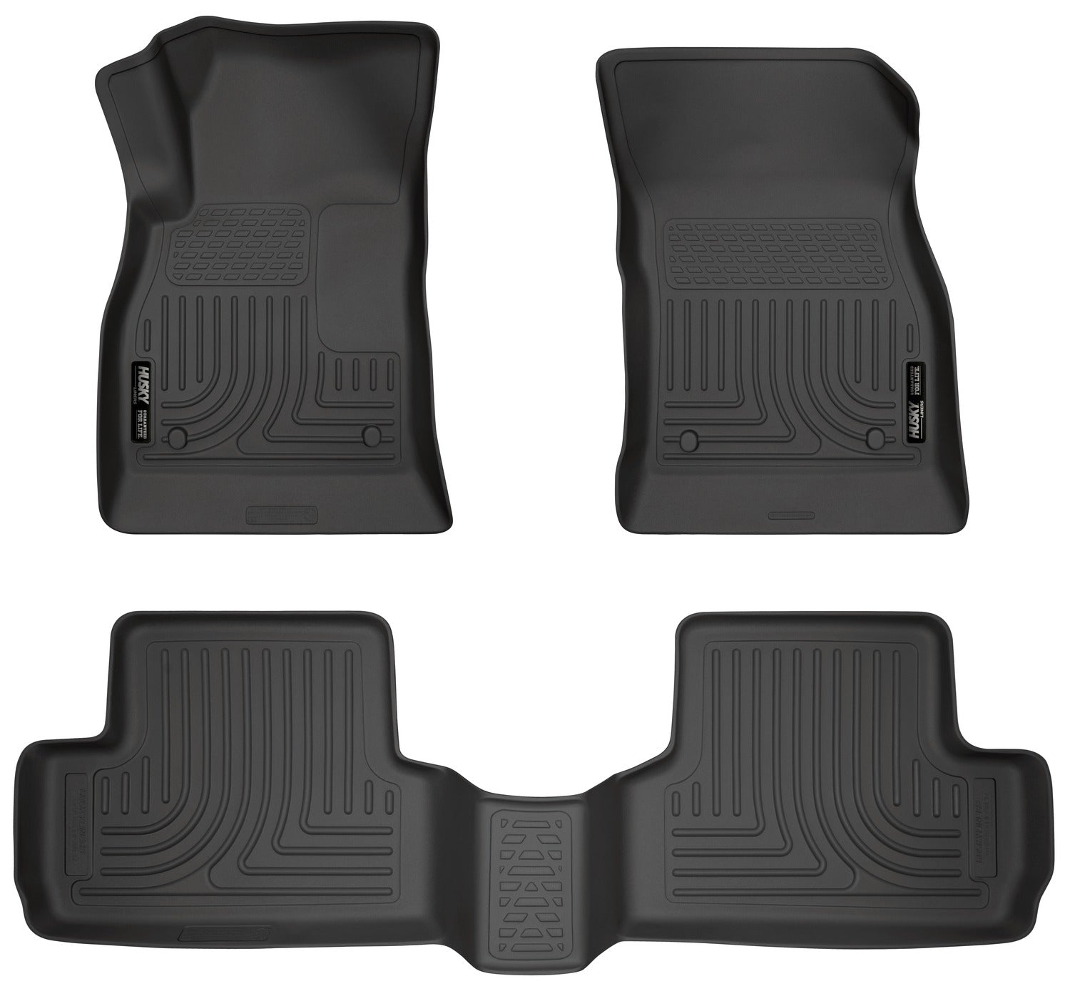 Husky Liners Weatherbeater - Front & 2nd Seat Floor Liners 98171 by Husky Liners