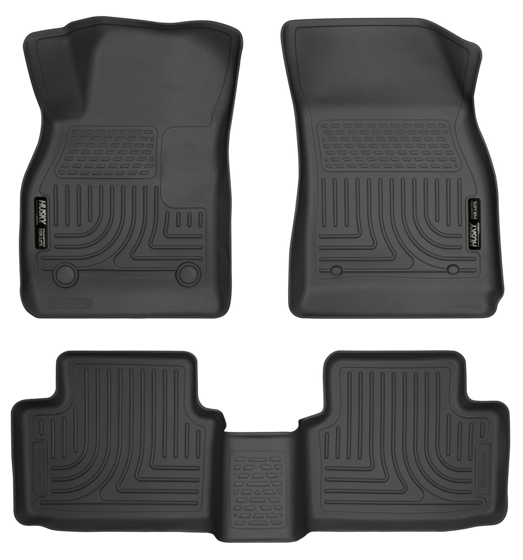 Weatherbeater - Front & 2nd Seat Floor Liners by Husky Liners