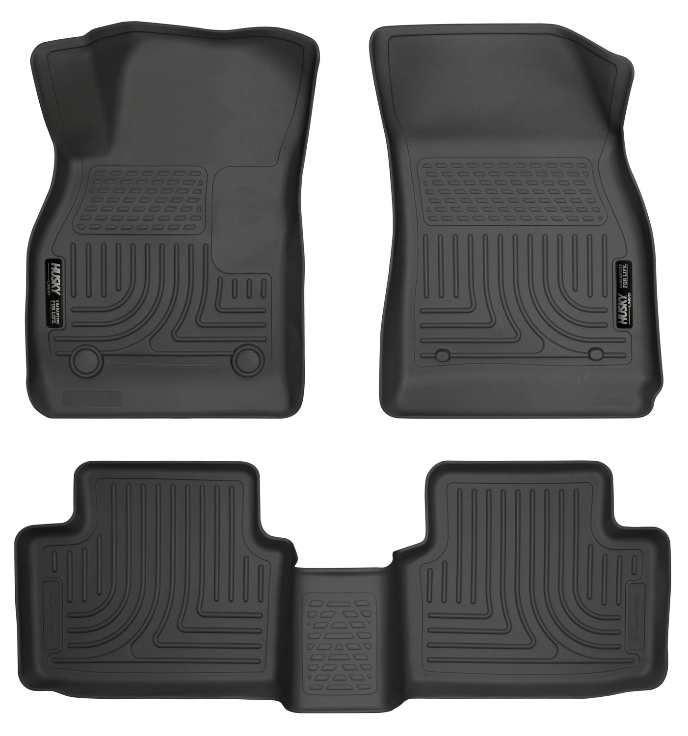Weatherbeater - Front & 2nd Seat Floor Liners by Husky Liners