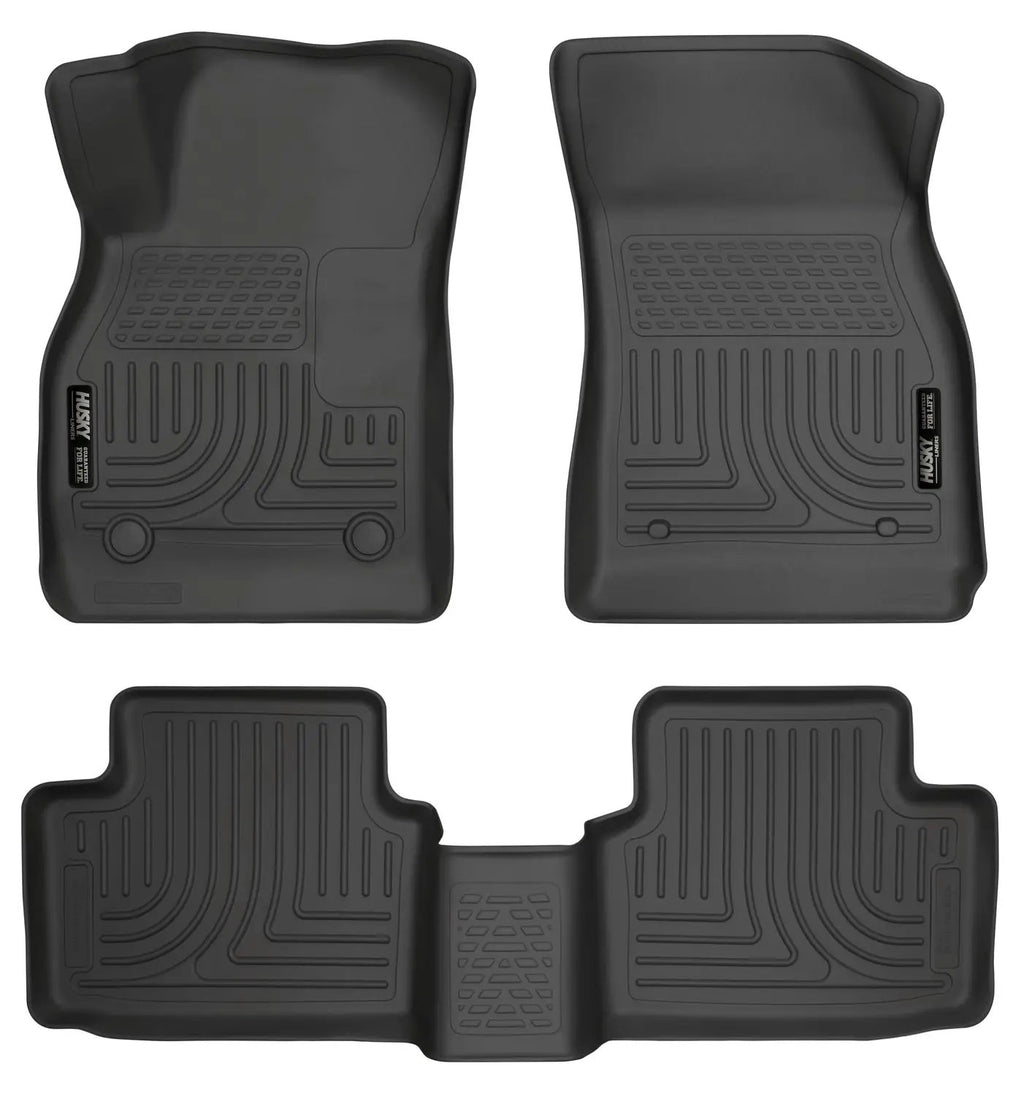 Weatherbeater - Front & 2nd Seat Floor Liners by Husky Liners