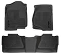 Husky Liners Weatherbeater - Front & 2nd Seat Floor Liners (Footwell Coverage) 98201 by Husky Liners