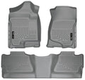 Husky Liners Weatherbeater - Front & 2nd Seat Floor Liners (Footwell Coverage) 98202 by Husky Liners