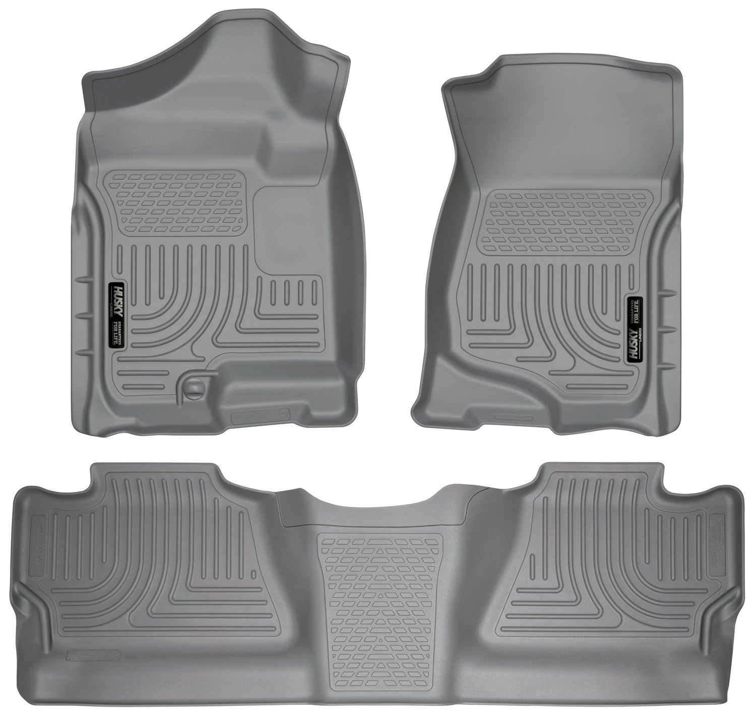 Husky Liners Weatherbeater - Front & 2nd Seat Floor Liners (Footwell Coverage) 98202 by Husky Liners