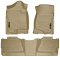 Husky Liners Weatherbeater - Front & 2nd Seat Floor Liners (Footwell Coverage) 98203 by Husky Liners