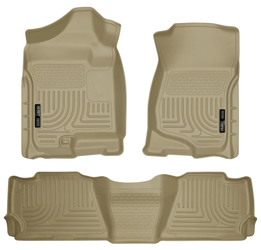 Weatherbeater - Front & 2nd Seat Floor Liners by Husky Liners
