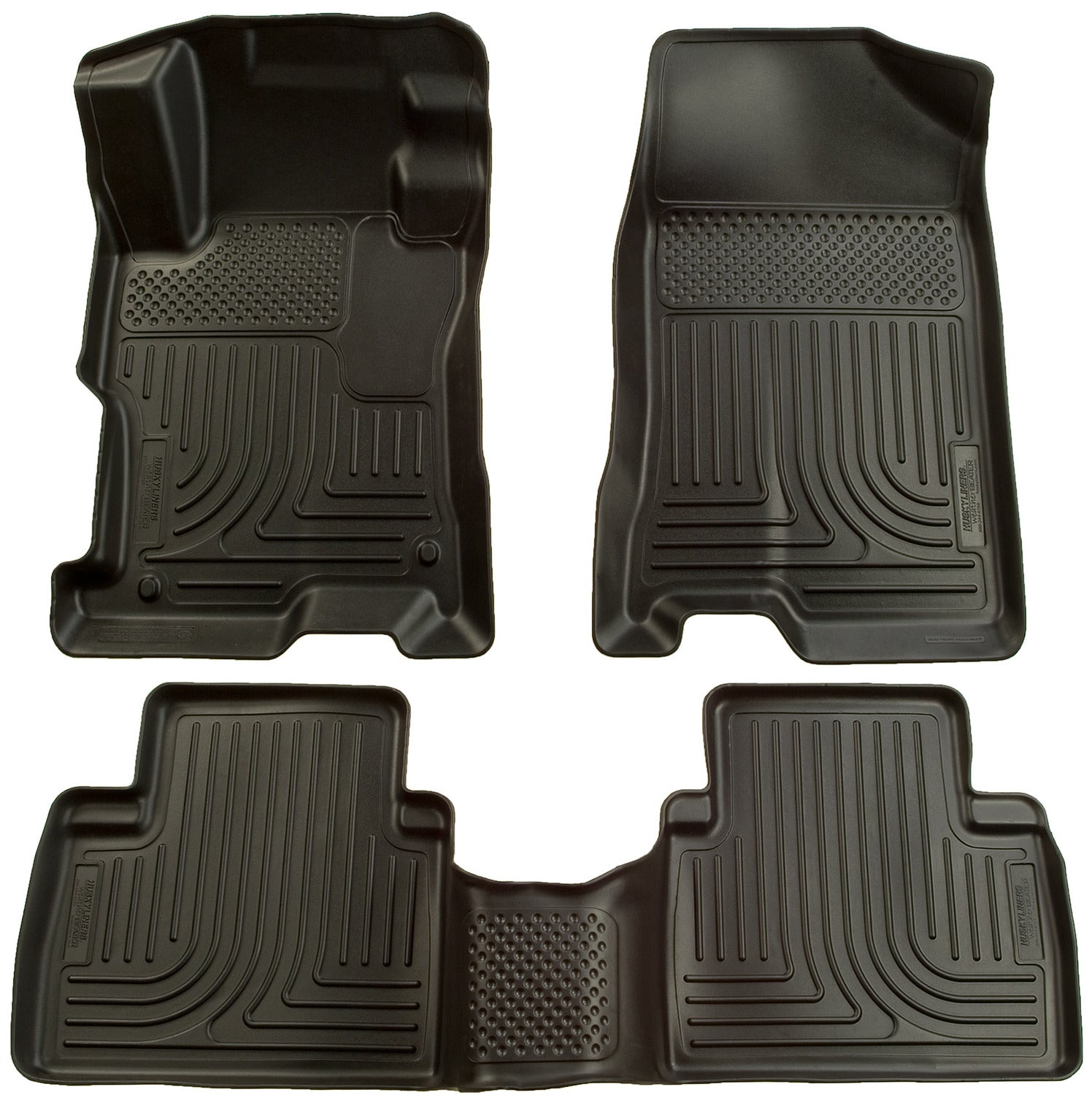Weatherbeater - Front & 2nd Seat Floor Liners by Husky Liners