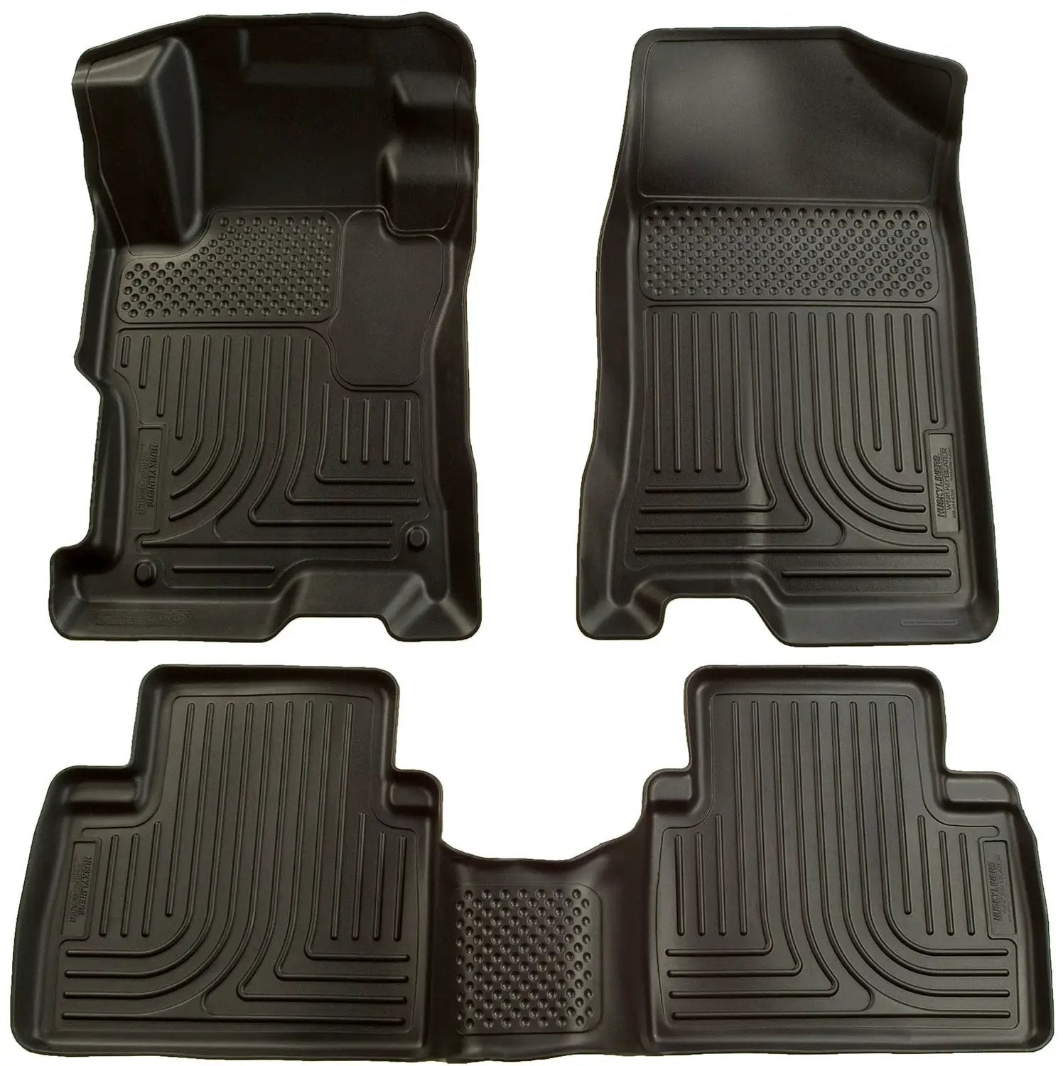 Weatherbeater - Front & 2nd Seat Floor Liners by Husky Liners