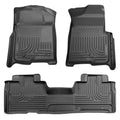 Husky Liners Weatherbeater - Front & 2nd Seat Floor Liners (Footwell Coverage) 98341 by Husky Liners