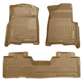 Husky Liners Weatherbeater - Front & 2nd Seat Floor Liners (Footwell Coverage) 98343 by Husky Liners