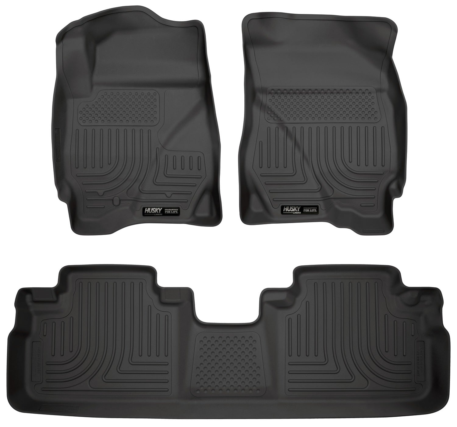 Husky Liners Weatherbeater - Front & 2nd Seat Floor Liners 98351 by Husky Liners