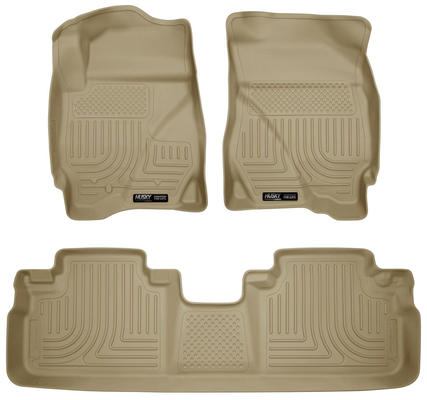Husky Liners Weatherbeater - Front & 2nd Seat Floor Liners 98353 by Husky Liners