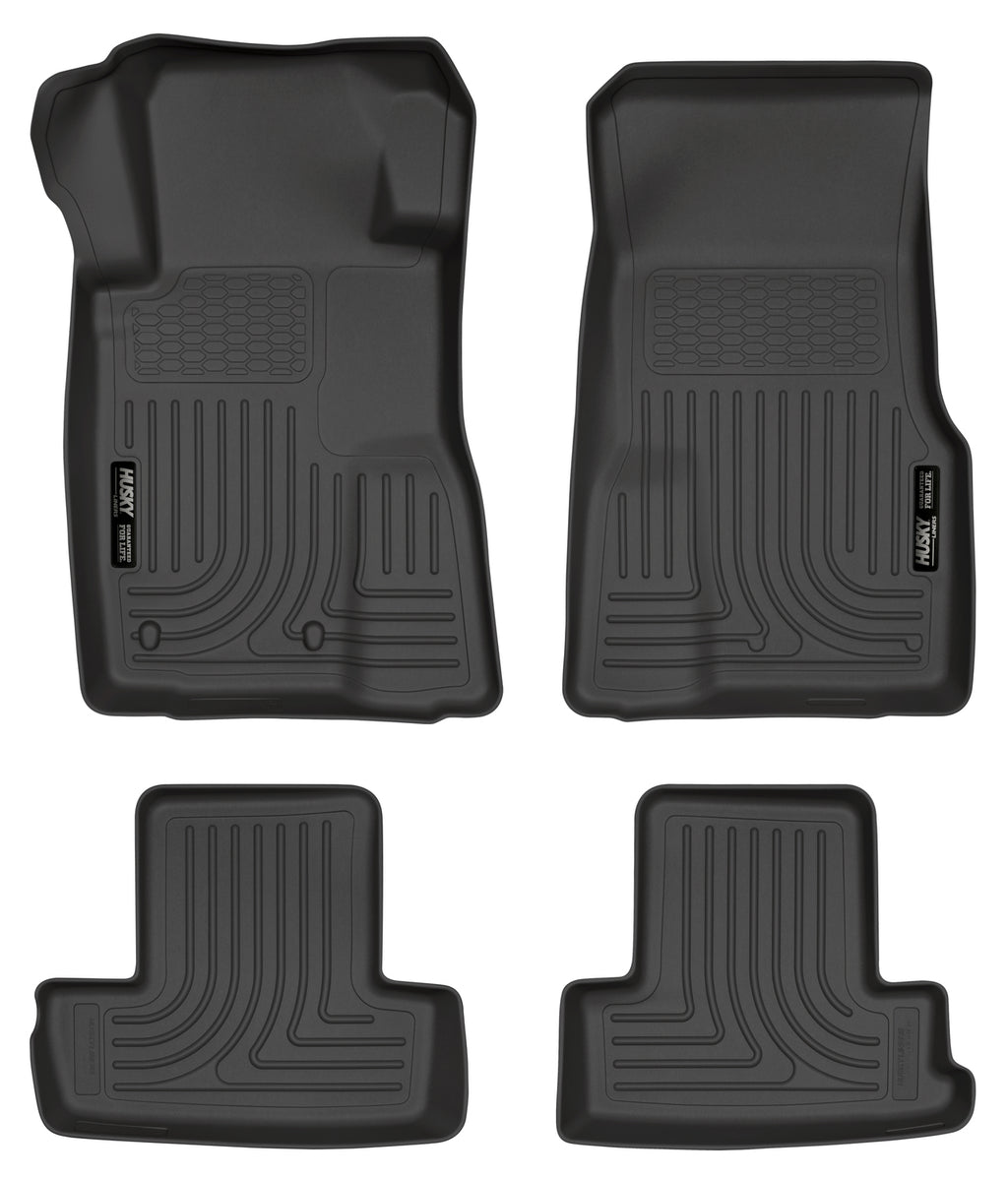 Weatherbeater - Front & 2nd Seat Floor Liners by Husky Liners