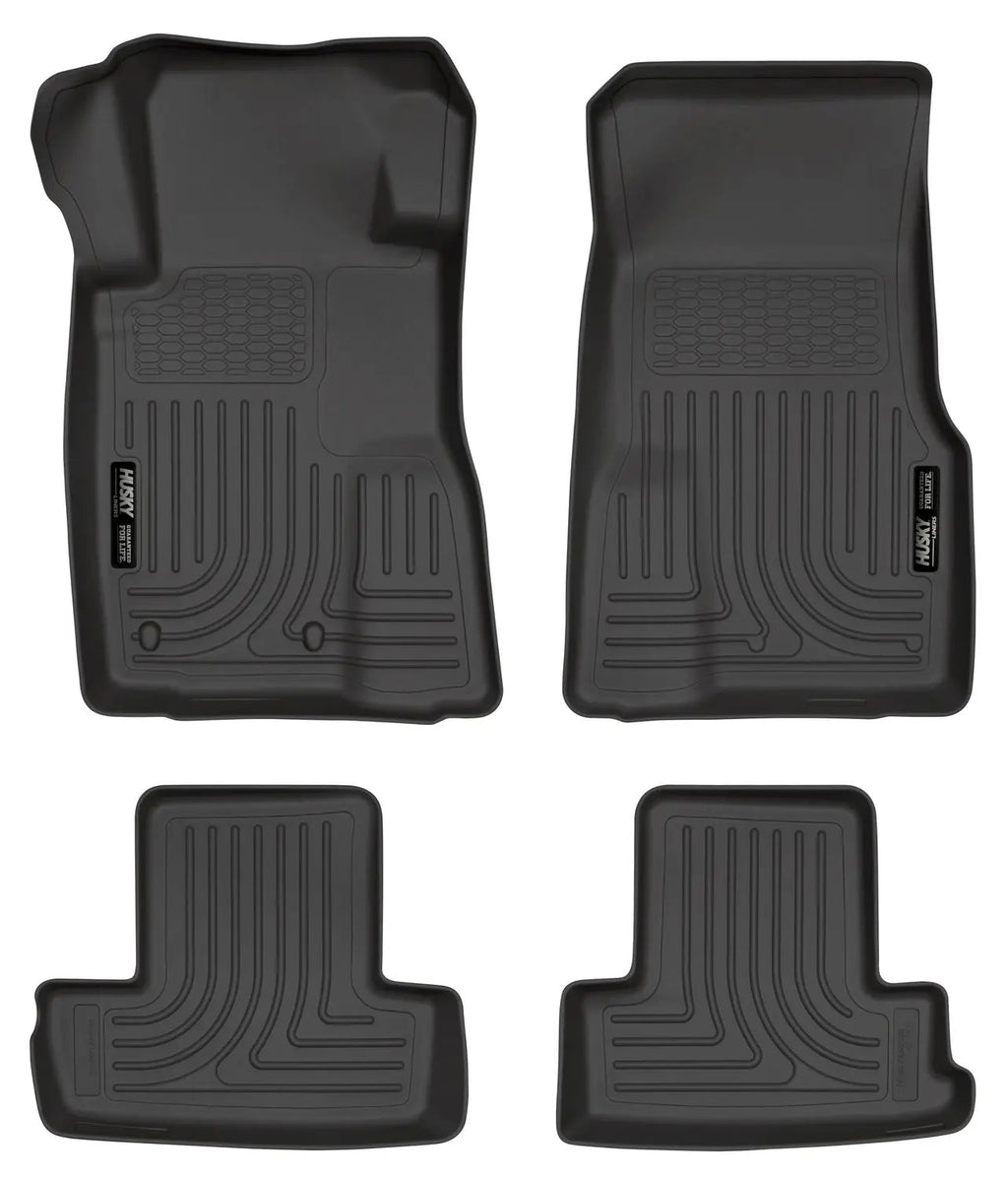 Weatherbeater - Front & 2nd Seat Floor Liners by Husky Liners