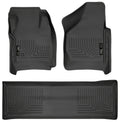 Weatherbeater - Front & 2nd Seat Floor Liners (Footwell Coverage) by Husky Liners