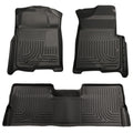 Husky Liners Weatherbeater - Front & 2nd Seat Floor Liners (Footwell Coverage) 98391 by Husky Liners