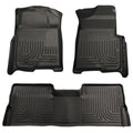 Weatherbeater - Front & 2nd Seat Floor Liners (Footwell Coverage) by Husky Liners