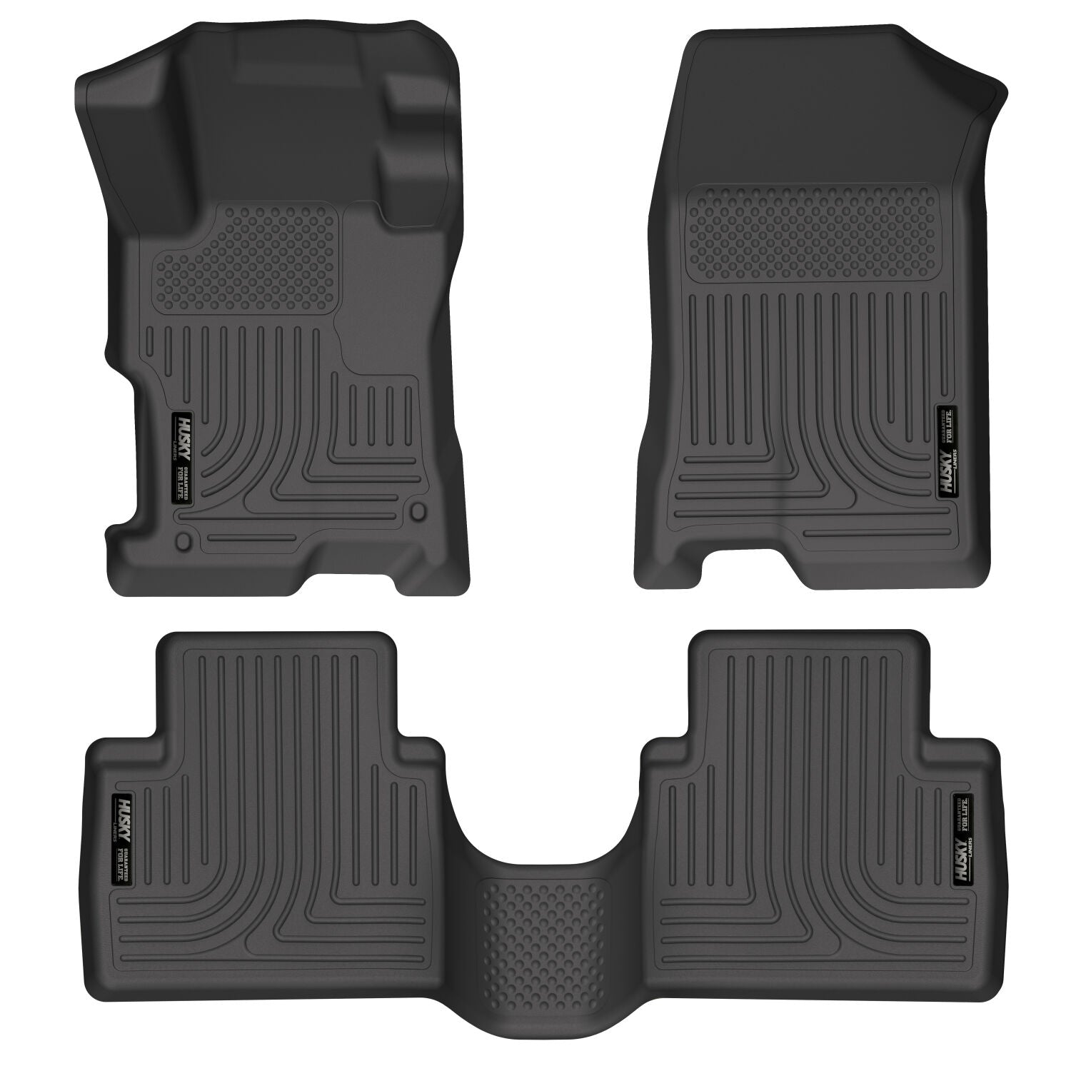 Weatherbeater - Front & 2nd Seat Floor Liners by Husky Liners