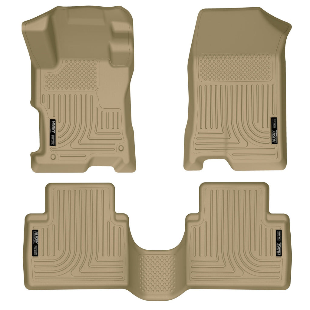 Husky Liners Weatherbeater - Front & 2nd Seat Floor Liners 98403 by Husky Liners
