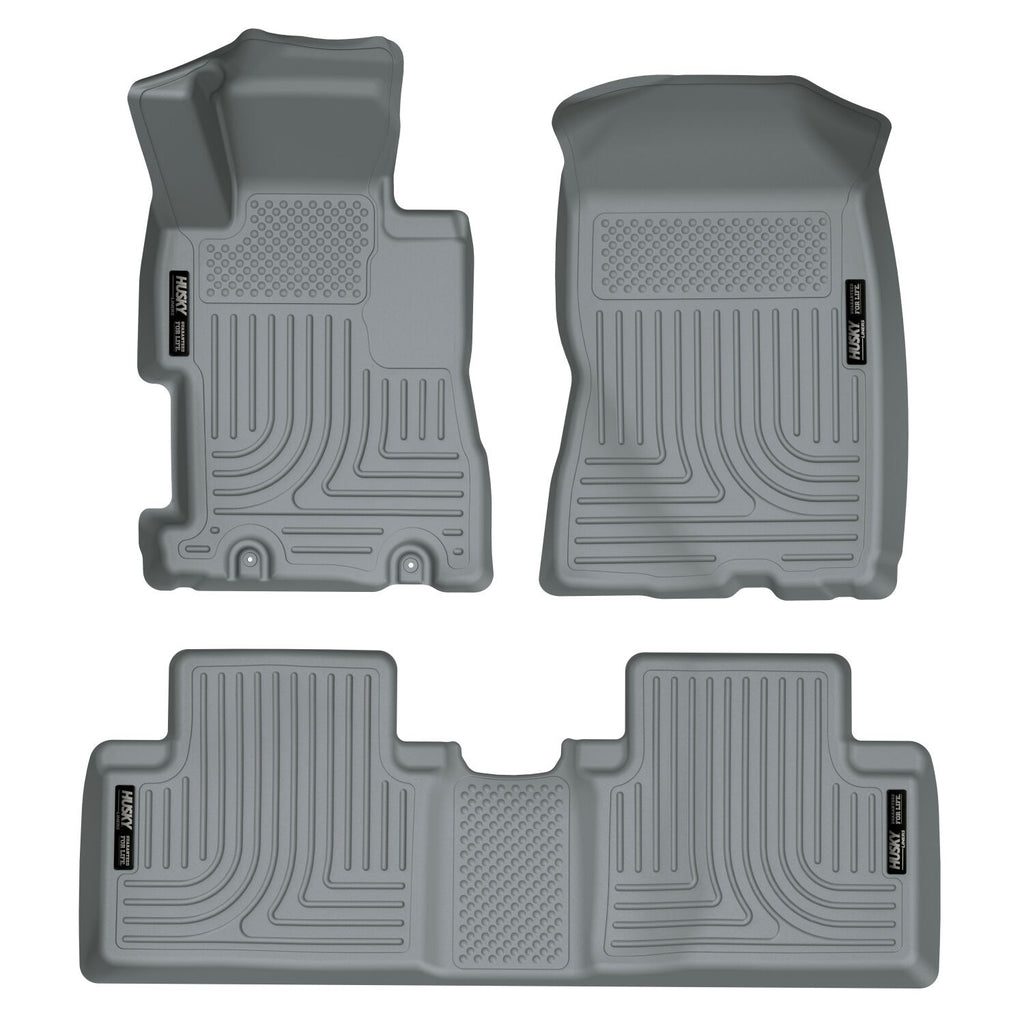 Husky Liners Weatherbeater - Front & 2nd Seat Floor Liners 98412 by Husky Liners