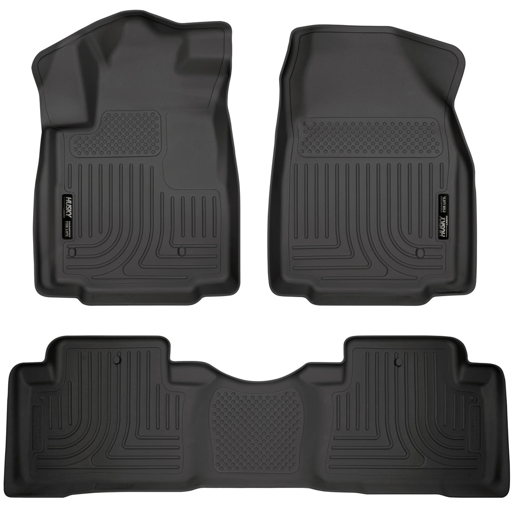 Weatherbeater - Front & 2nd Seat Floor Liners by Husky Liners