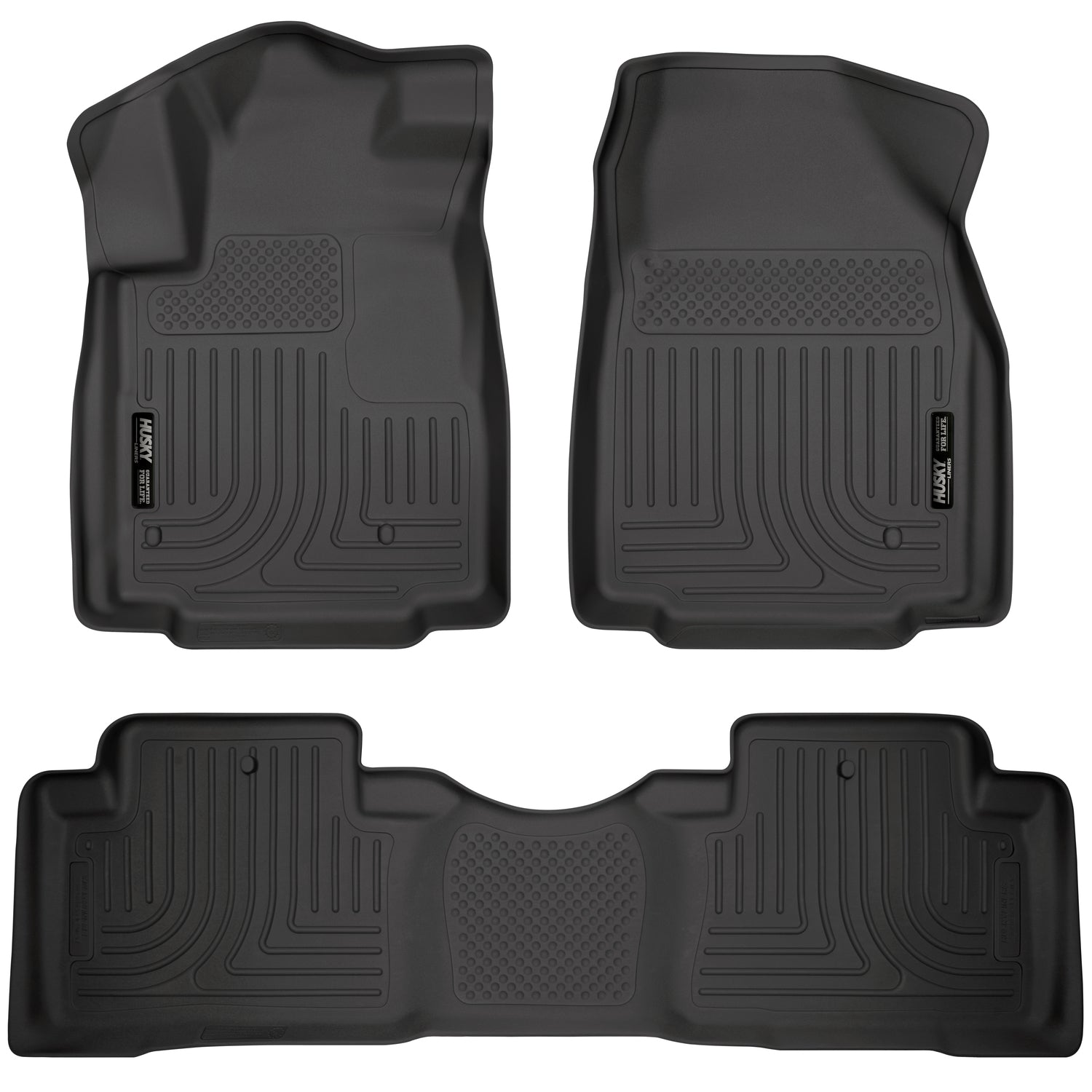 Weatherbeater - Front & 2nd Seat Floor Liners by Husky Liners