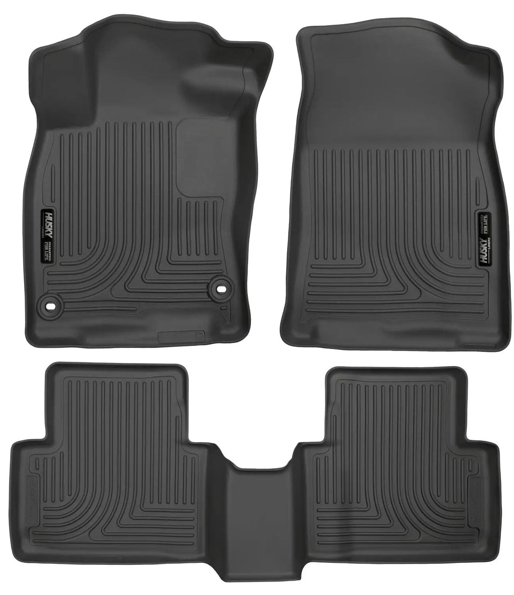 Weatherbeater - Front & 2nd Seat Floor Liners by Husky Liners