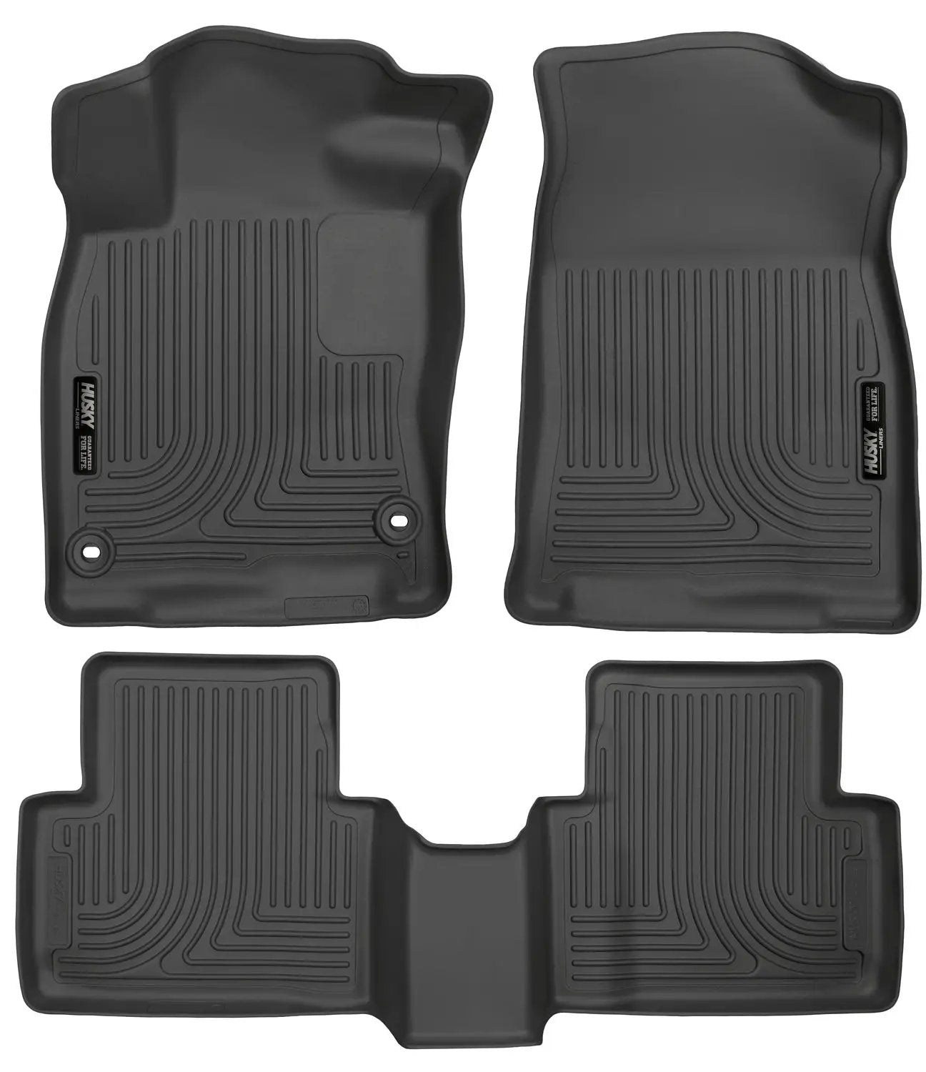 Weatherbeater - Front & 2nd Seat Floor Liners by Husky Liners
