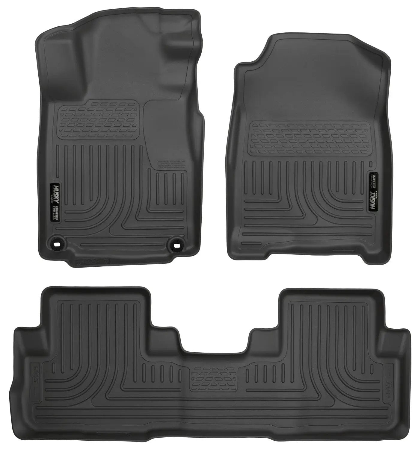 Weatherbeater - Front & 2nd Seat Floor Liners by Husky Liners