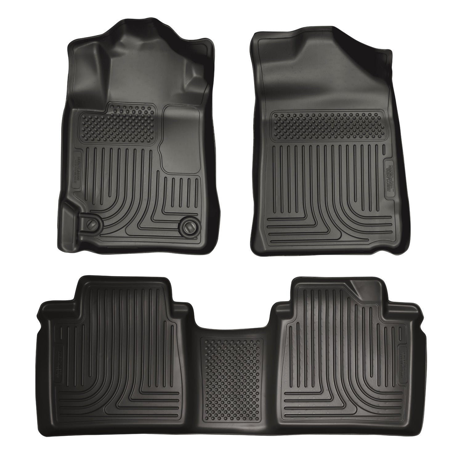Weatherbeater - Front & 2nd Seat Floor Liners by Husky Liners