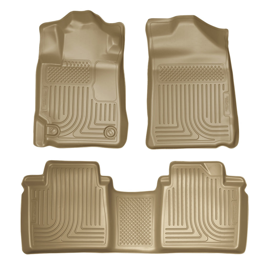 Husky Liners Weatherbeater - Front & 2nd Seat Floor Liners 98513 by Husky Liners