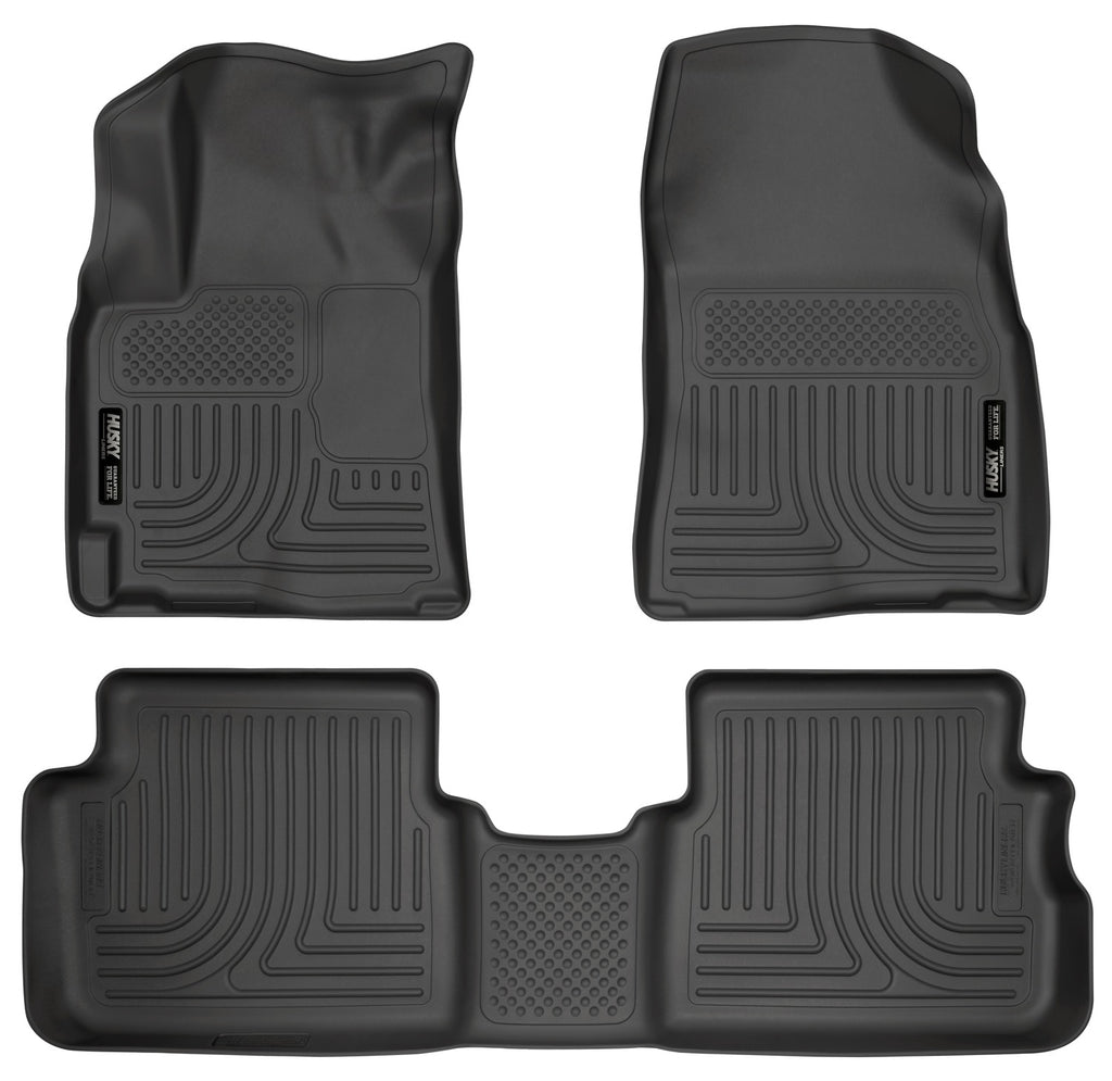 Husky Liners Weatherbeater - Front & 2nd Seat Floor Liners 98531 by Husky Liners
