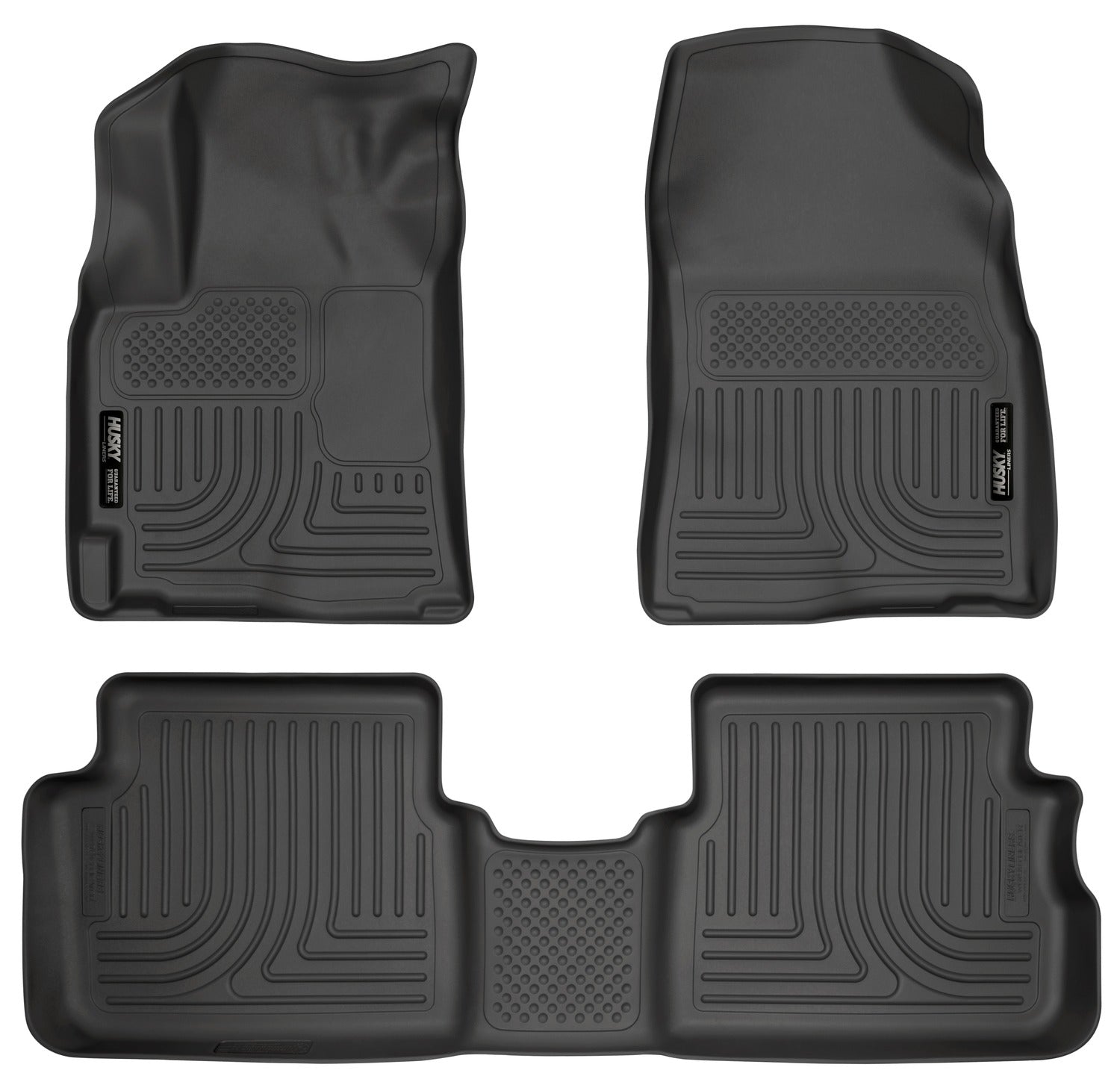 Husky Liners Weatherbeater - Front & 2nd Seat Floor Liners 98531 by Husky Liners