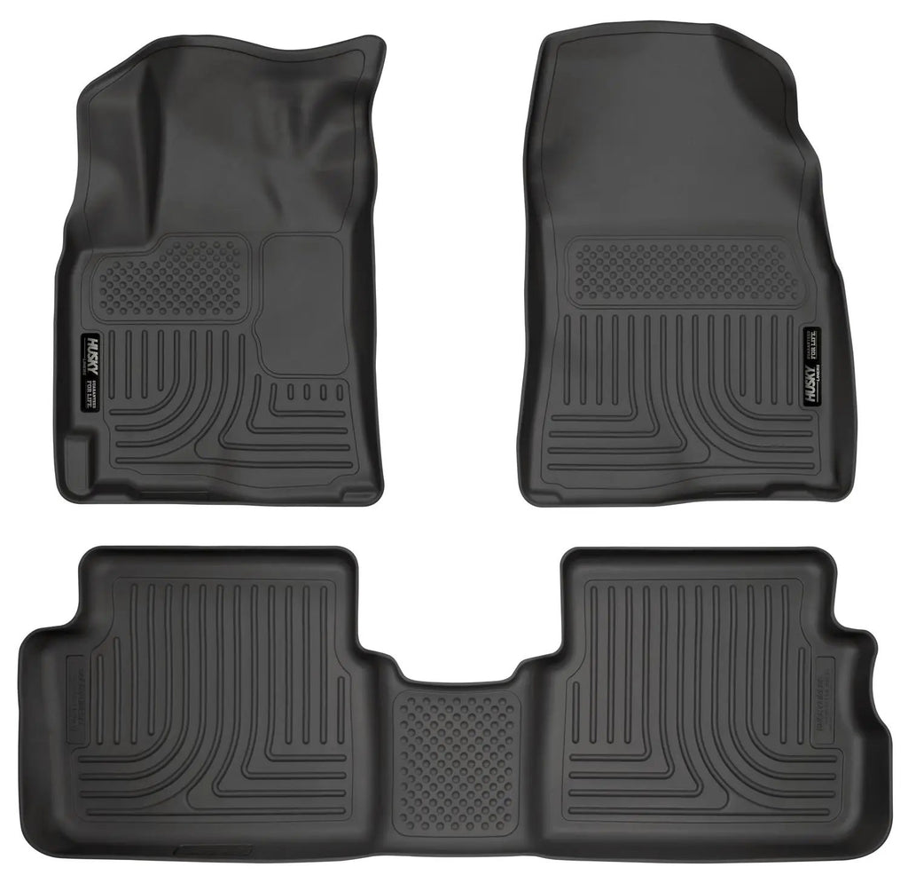 Weatherbeater - Front & 2nd Seat Floor Liners by Husky Liners