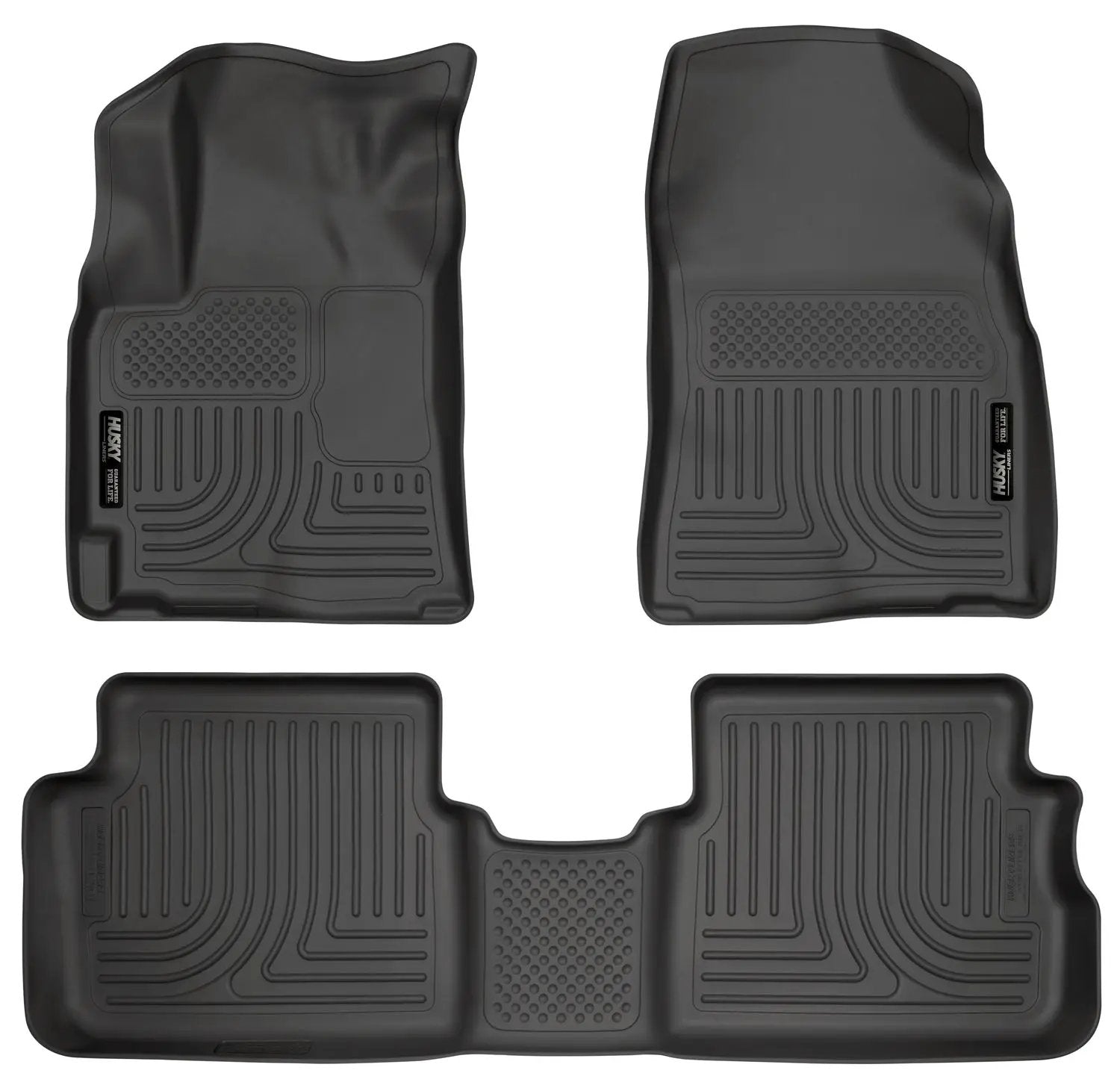 Weatherbeater - Front & 2nd Seat Floor Liners by Husky Liners