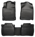 Husky Liners Weatherbeater - Front & 2nd Seat Floor Liners 98541 by Husky Liners