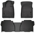 Weatherbeater - Front & 2nd Seat Floor Liners (Footwell Coverage) by Husky Liners