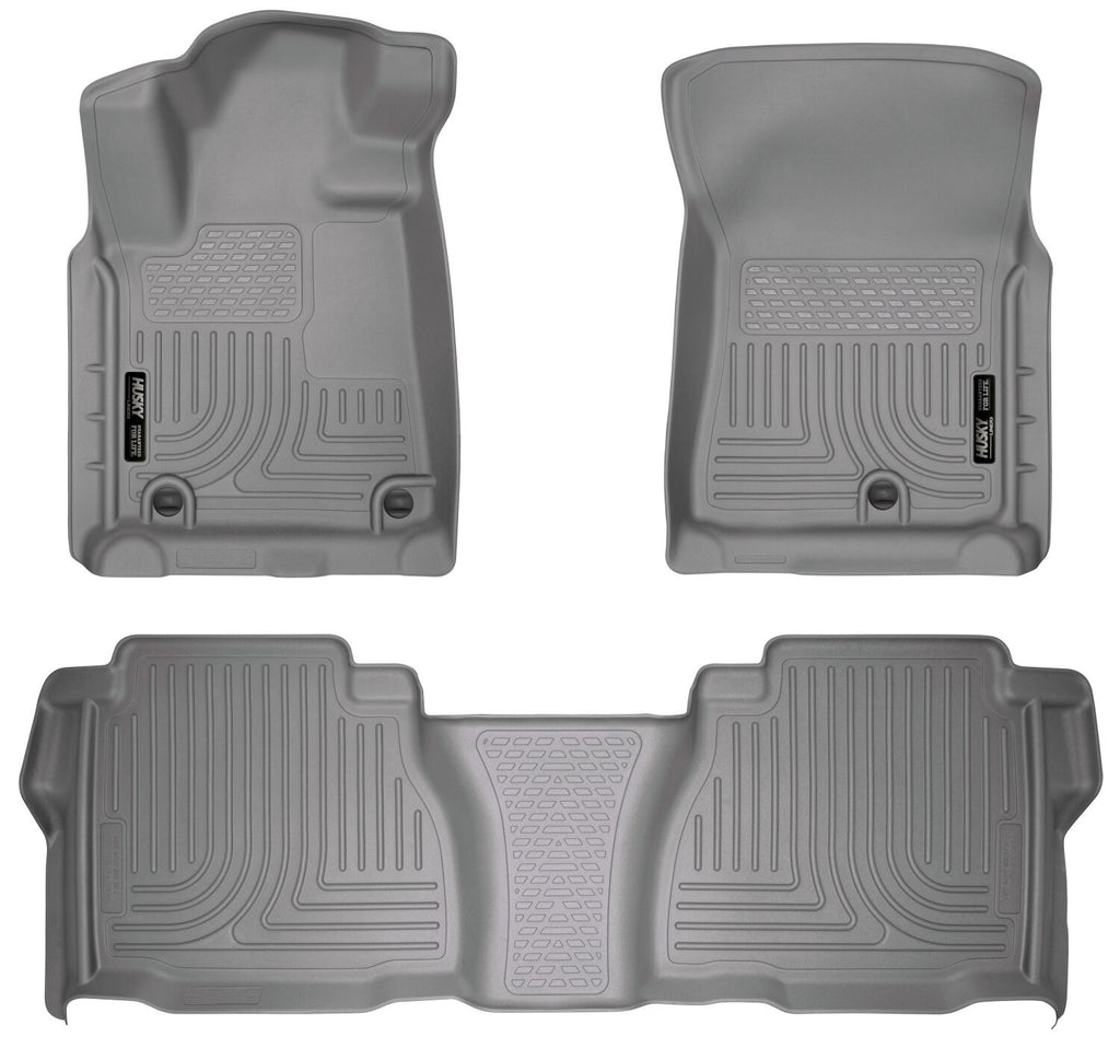 Husky Liners Weatherbeater - Front & 2nd Seat Floor Liners (Footwell Coverage) 98582 by Husky Liners