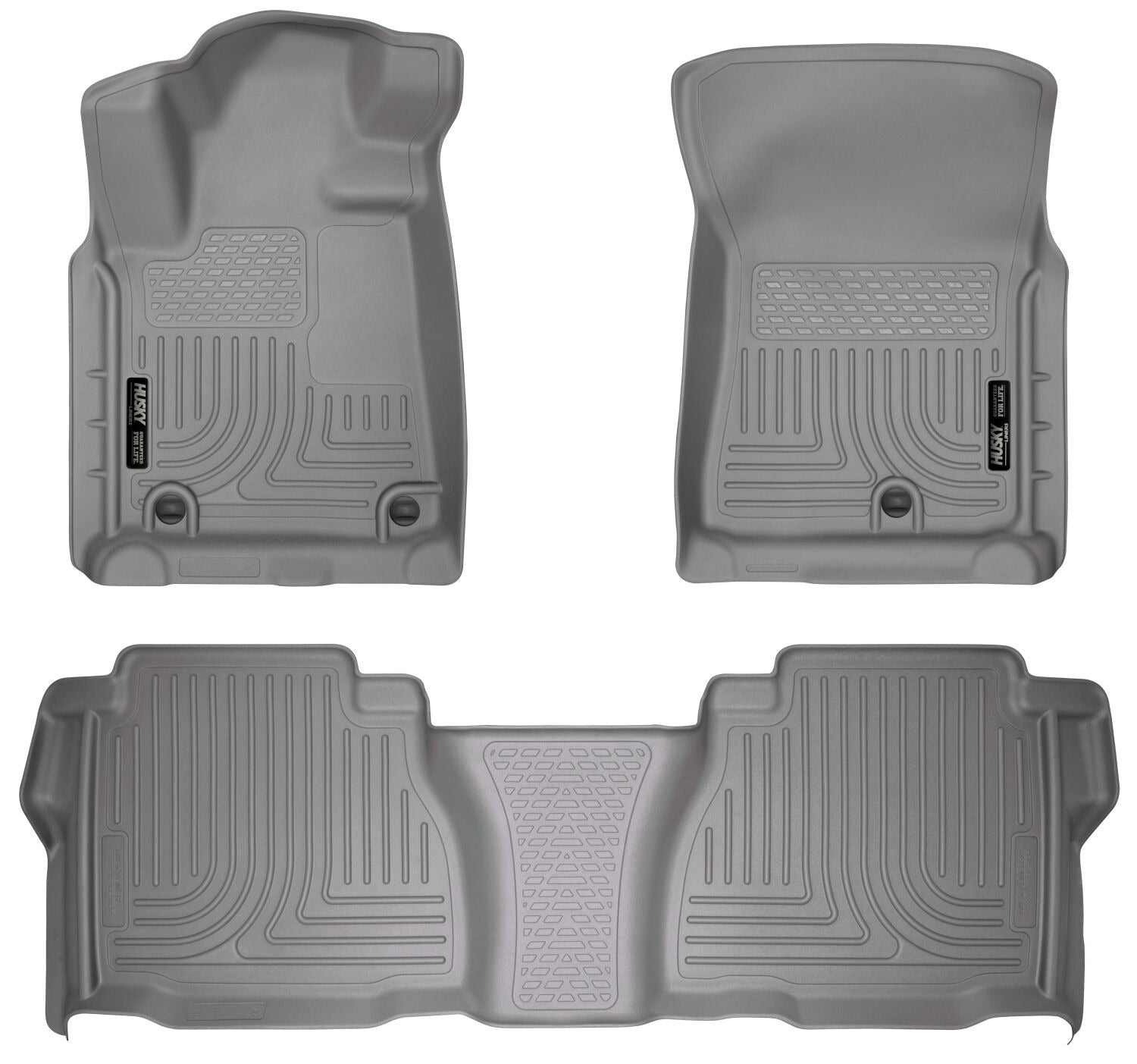 Husky Liners Weatherbeater - Front & 2nd Seat Floor Liners (Footwell Coverage) 98582 by Husky Liners