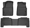 Husky Liners Weatherbeater - Front & 2nd Seat Floor Liners 98611 by Husky Liners