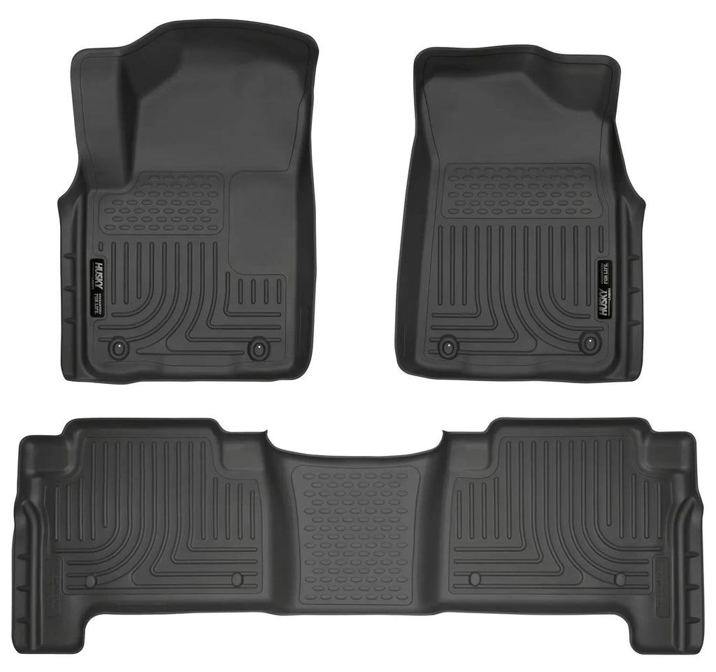 Weatherbeater - Front & 2nd Seat Floor Liners by Husky Liners