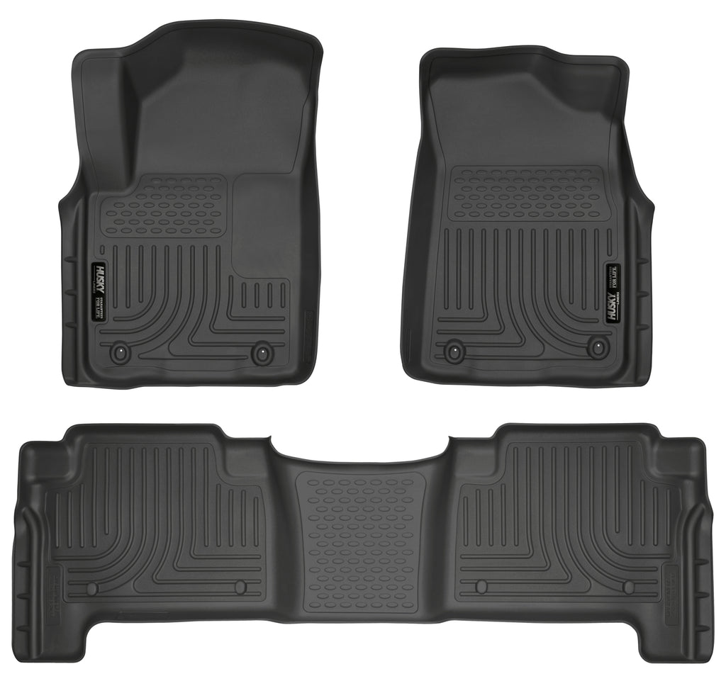 Weatherbeater - Front & 2nd Seat Floor Liners by Husky Liners