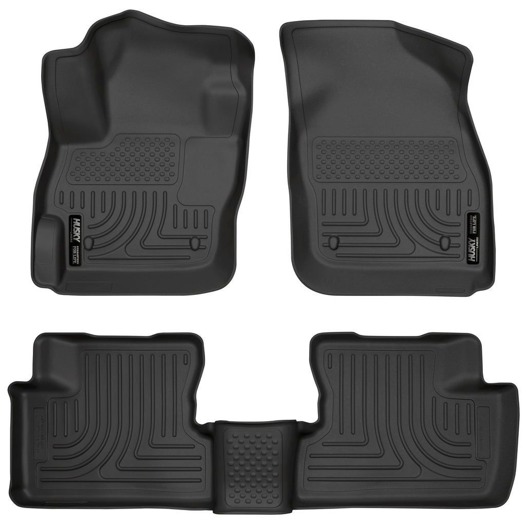 Husky Liners Weatherbeater - Front & 2nd Seat Floor Liners 98631 by Husky Liners