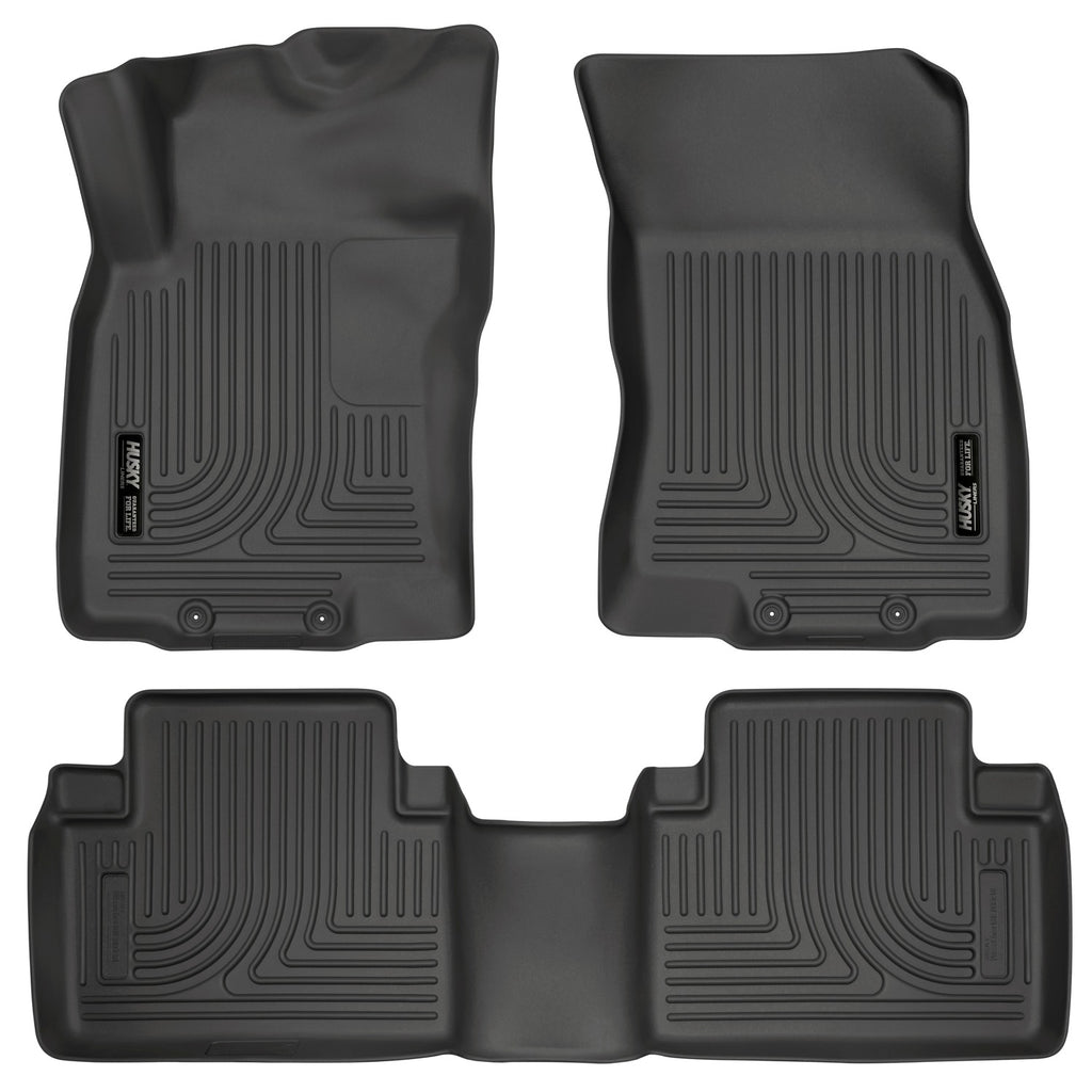 Husky Liners Weatherbeater - Front & 2nd Seat Floor Liners 98671 by Husky Liners