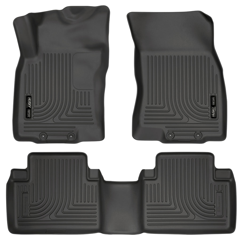Weatherbeater - Front & 2nd Seat Floor Liners by Husky Liners