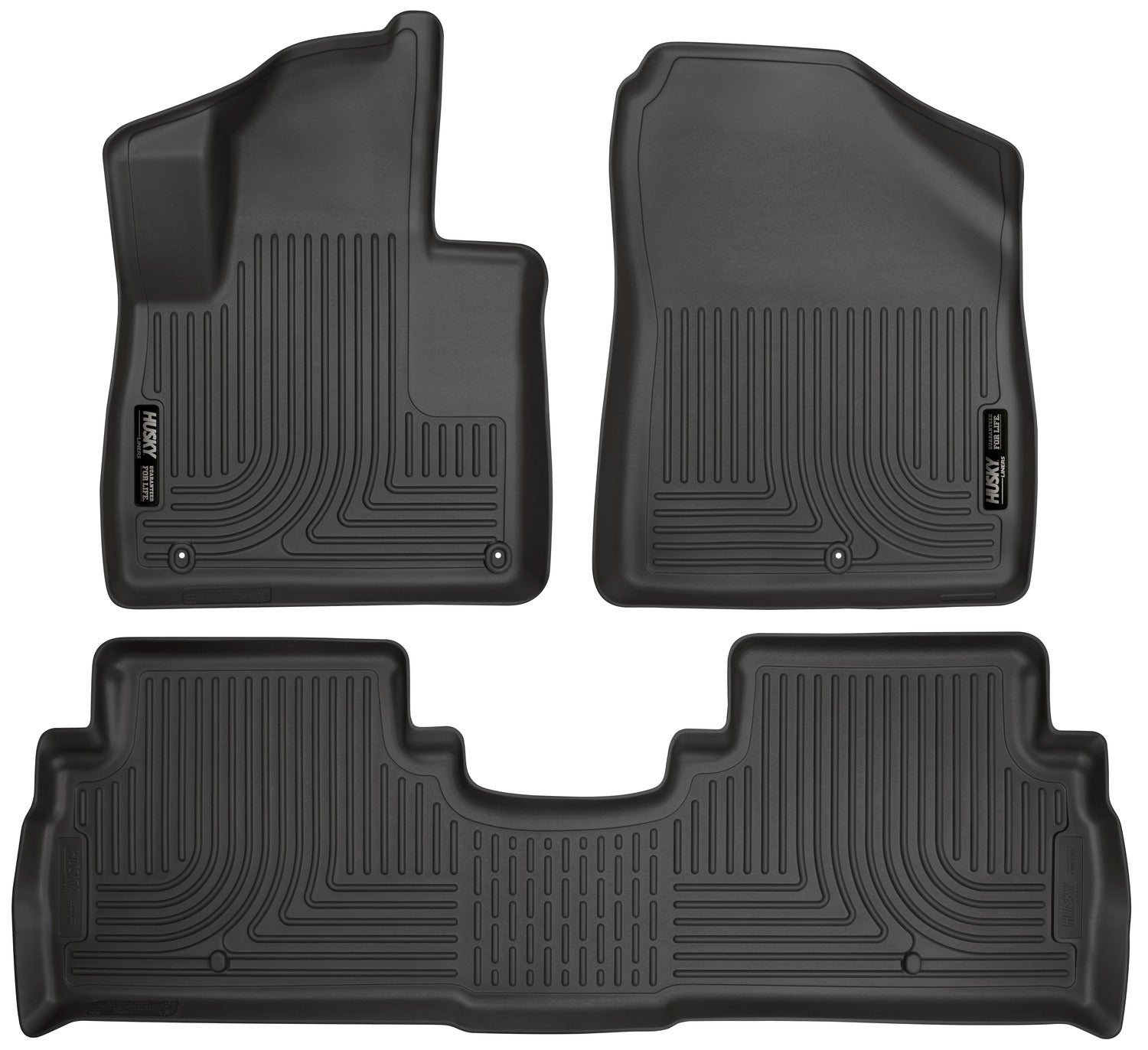 Husky Weatherbeater Front & 2nd Seat Floor Liners 98691 by Husky Liners